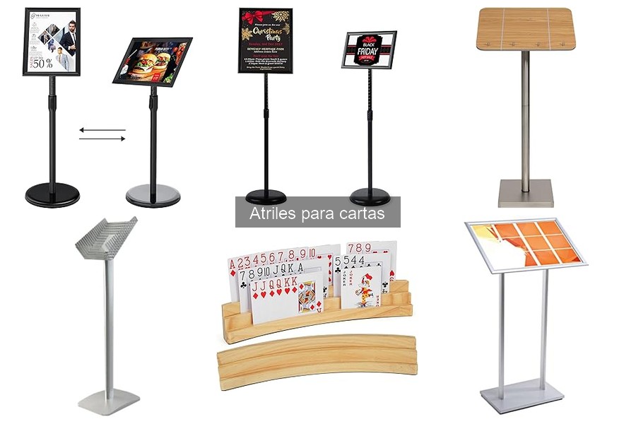 Mantenimiento de atriles para cartas: limpieza y cuidados