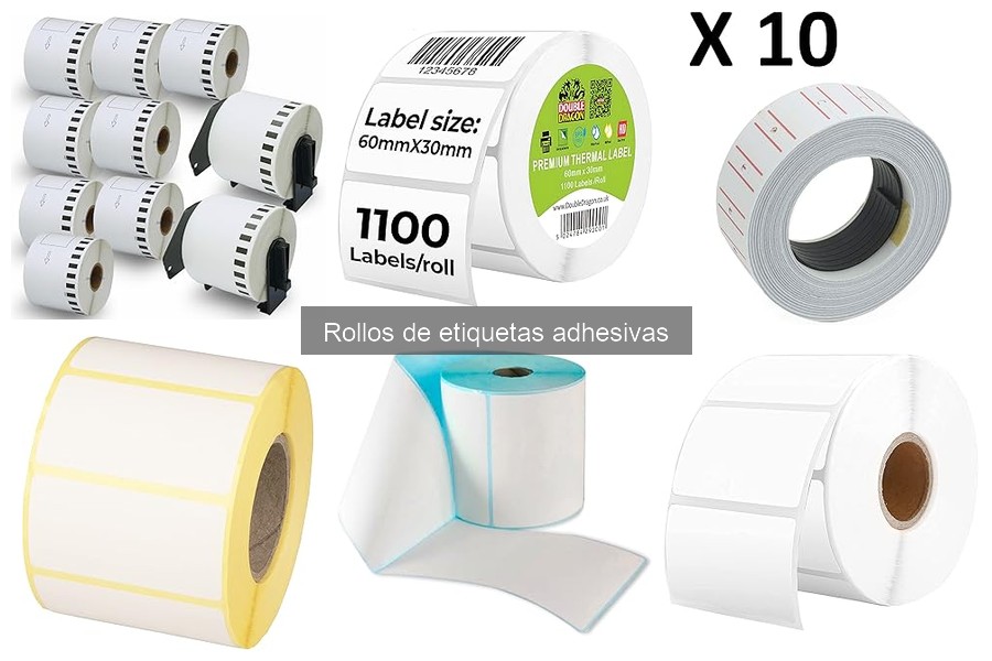 Mantenimiento de impresoras de etiquetas para rollos adhesivos