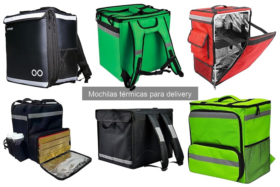 Mantenimiento de mochilas térmicas para delivery
