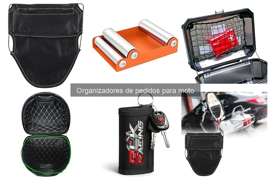 Mantenimiento efectivo de organizadores de pedidos para moto