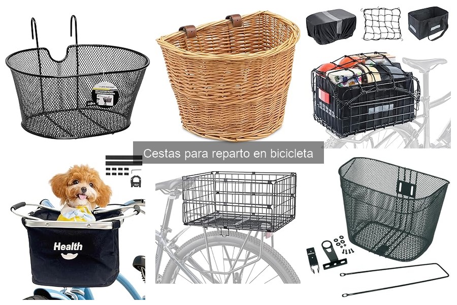 Mantenimiento y Cuidado de Cestas para Reparto en Bicicleta