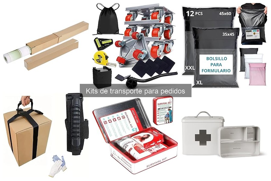 Materiales ideales para kits de transporte de pedidos