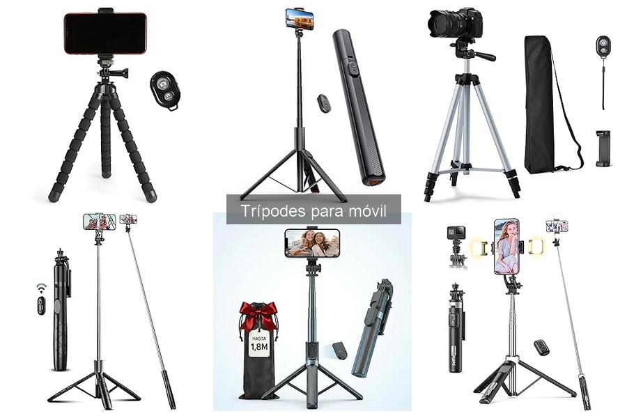 Mejora tu contenido visual con trípodes para móvil