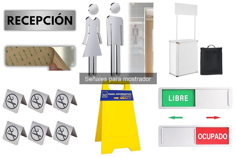Mejoras en la experiencia del cliente con señales para mostrador
