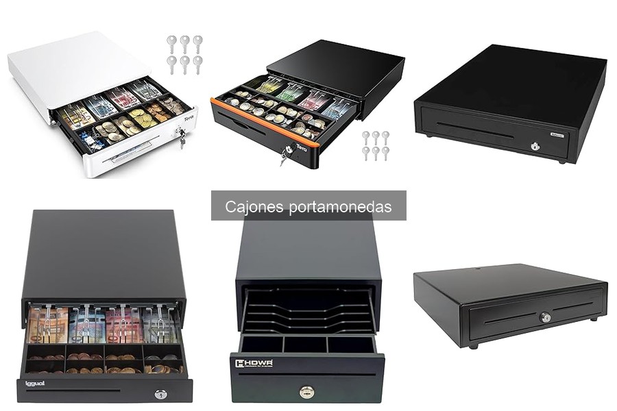 Mejores accesorios para cajones portamonedas en restaurantes