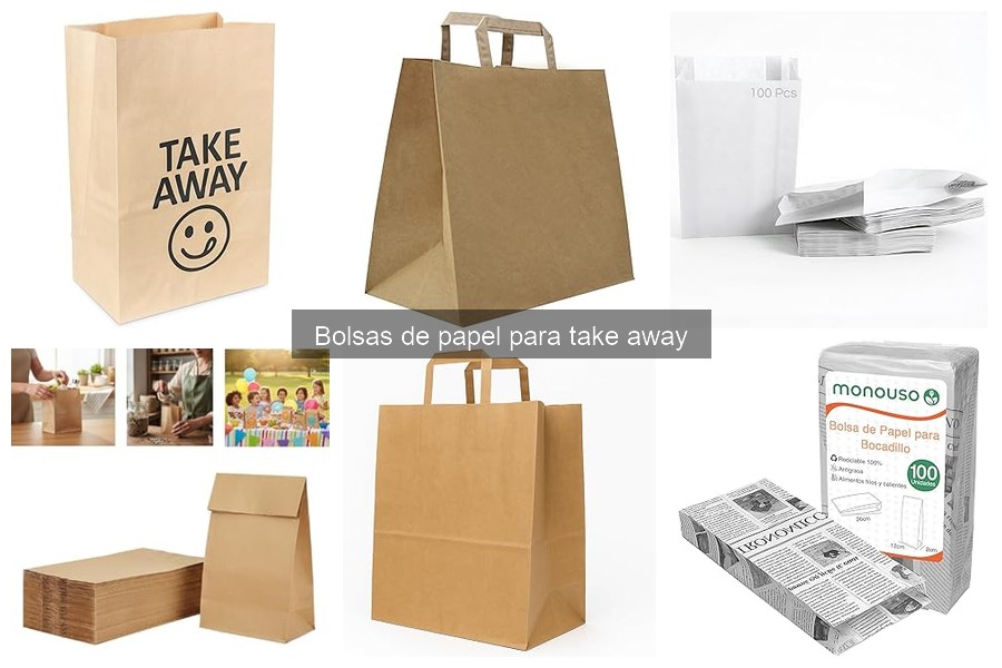 Mejores bolsas de papel para comida rápida en restaurantes