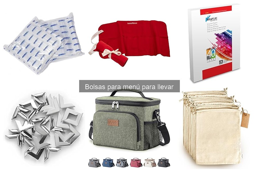 Mejores bolsas para menú para llevar en restaurantes