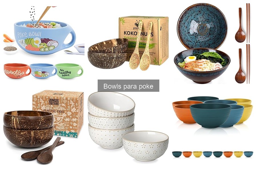 Mejores bowls para poke: comparativa de los top modelos