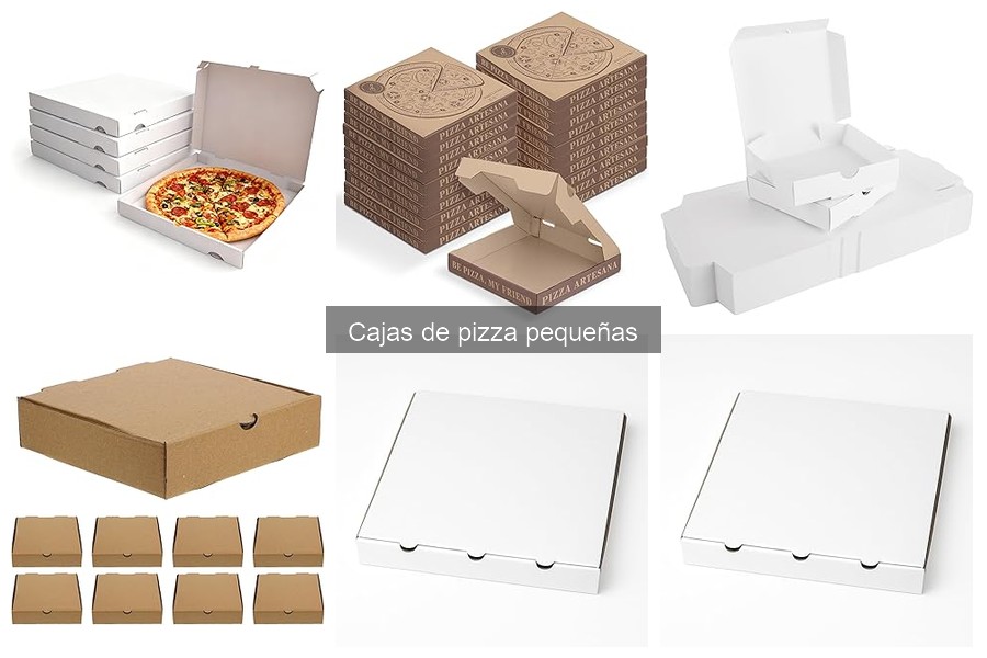 Mejores cajas de pizza pequeñas para delivery: comparativa