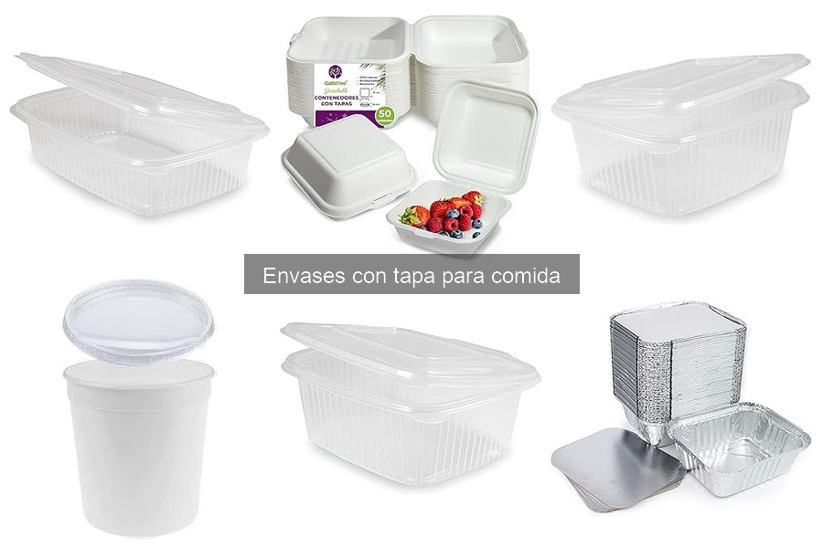 Mejores envases con tapa para comida en restaurantes pequeños