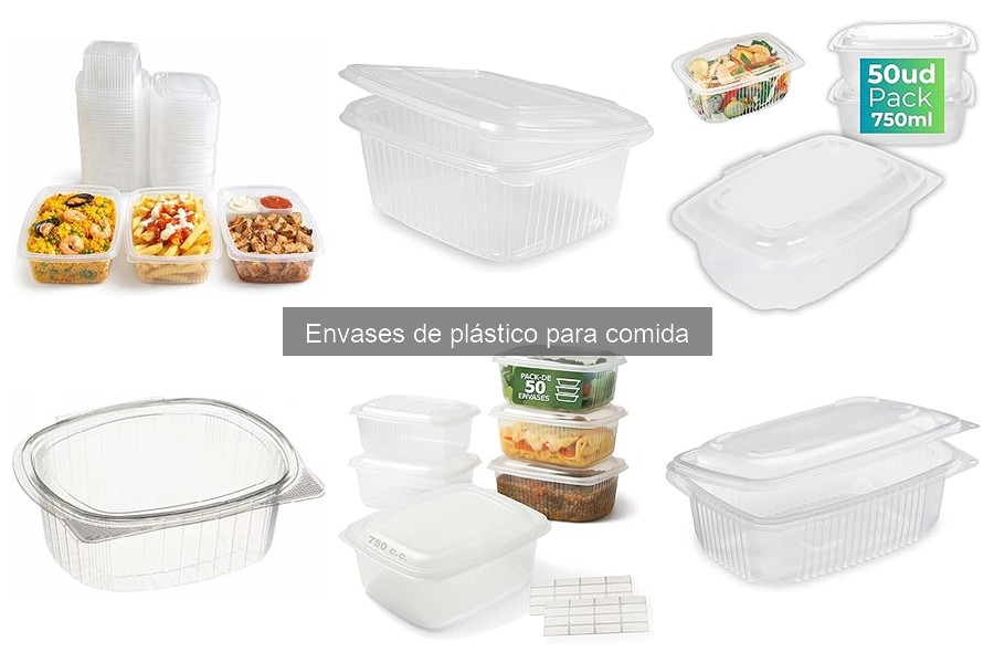 Mejores envases de plástico para comida rápida en restaurantes