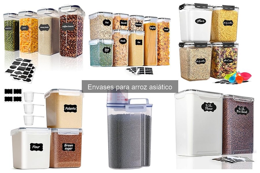 Mejores envases para arroz asiático en delivery