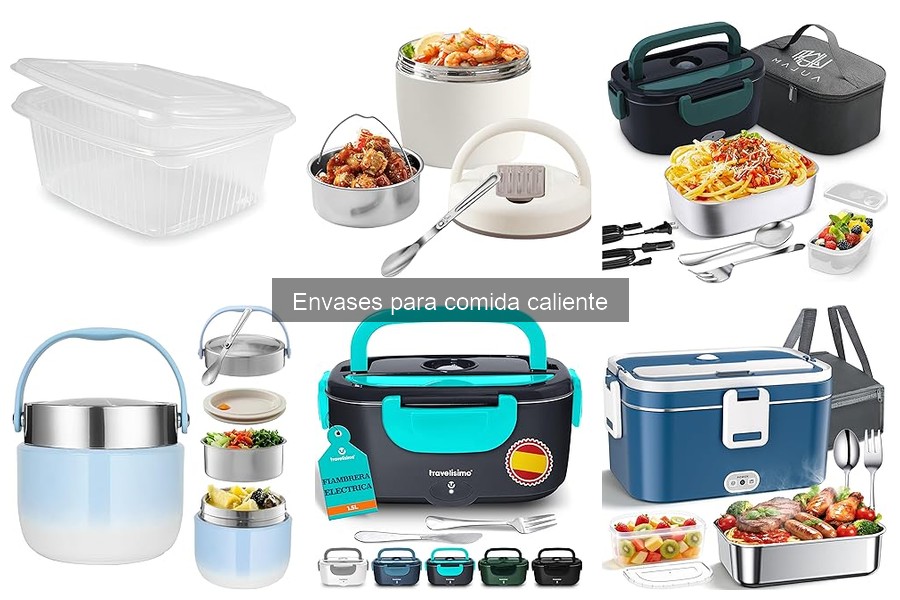Mejores envases para comida caliente: comparativa 2023