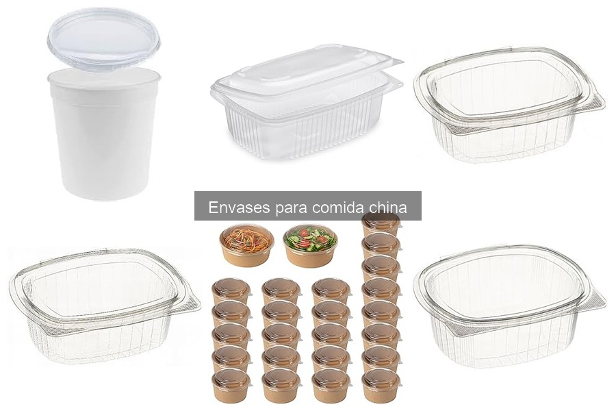 Mejores envases para comida china en delivery
