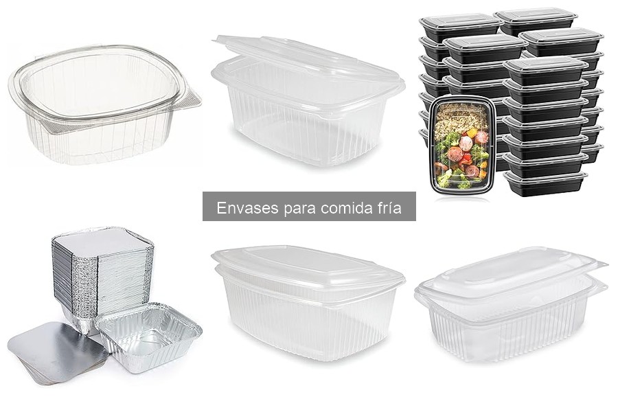 Mejores envases para ensaladas en servicio a domicilio