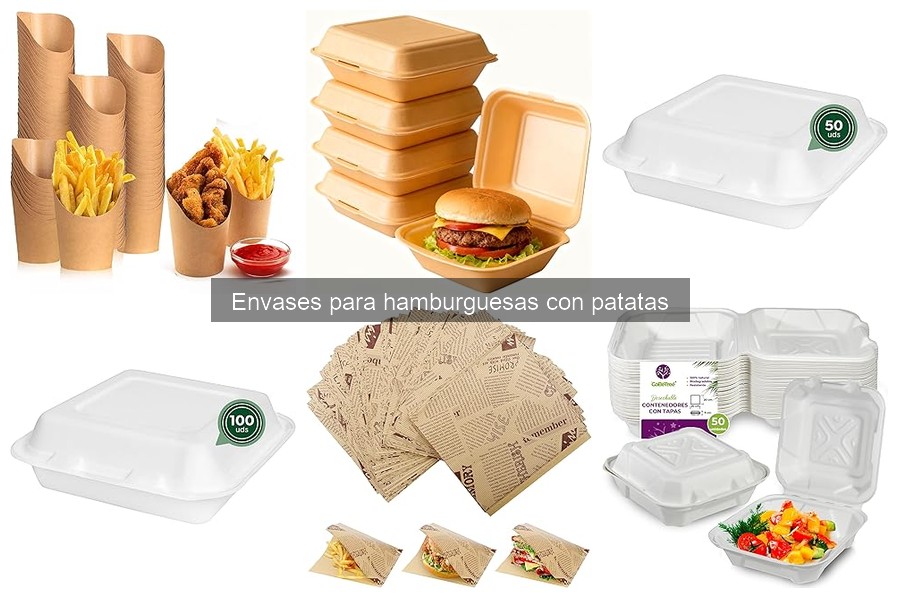 Mejores envases para hamburguesas en delivery | Comparativa