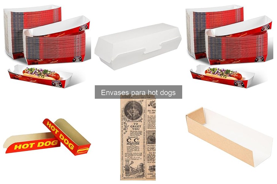 Mejores envases para hot dogs en delivery: comparativa 2023