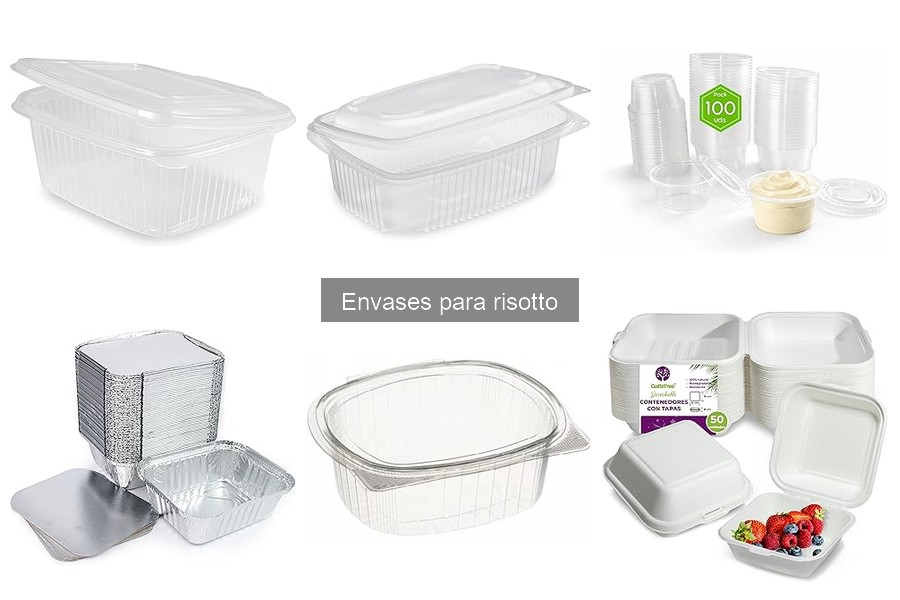 Mejores envases para risotto en delivery: comparativa 2023