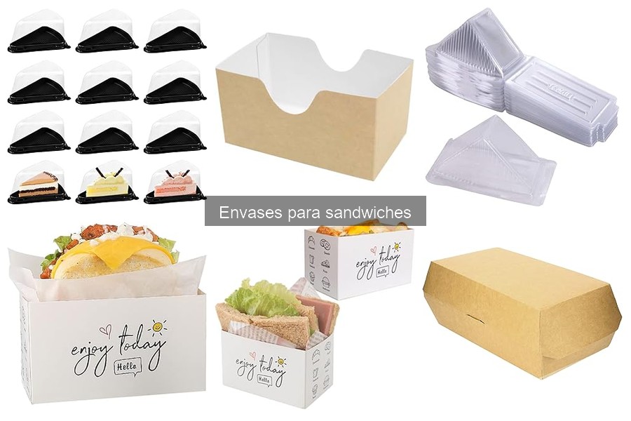 Mejores envases para sandwiches para delivery en 2023