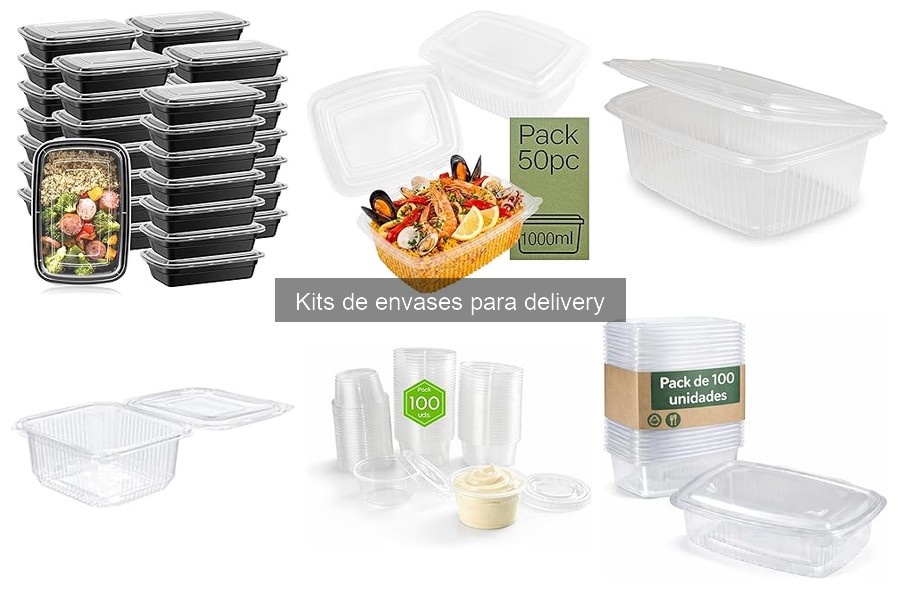 Mejores kits de envases para delivery 2023: Comparativa