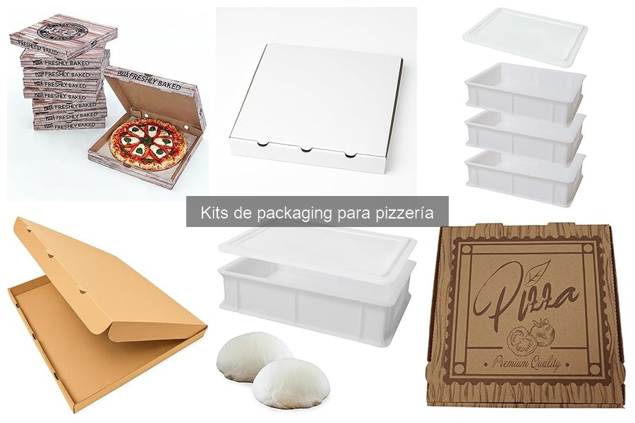 Mejores kits de packaging para pizzerías: comparativa 2023