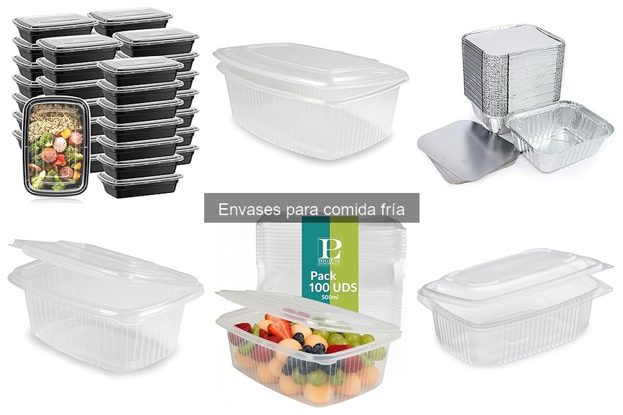 Mejores lugares para comprar envases para comida fría