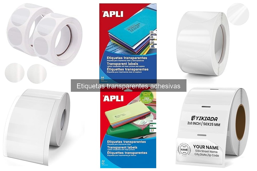 Mejores lugares para comprar etiquetas transparentes adhesivas al por mayor