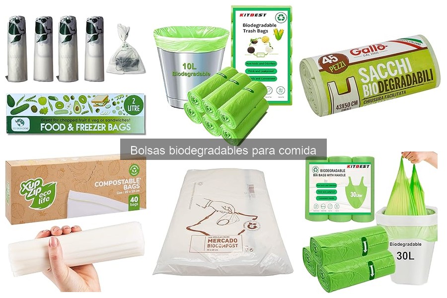 Mejores marcas de bolsas biodegradables para alimentos