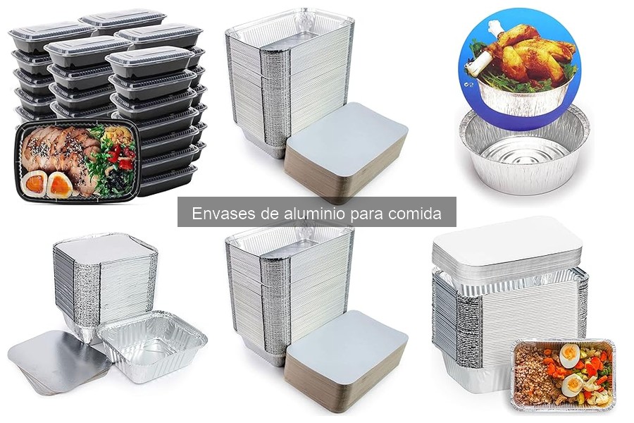 Mejores marcas de envases de aluminio para restaurantes