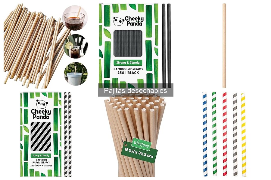 ** Mejores marcas de pajitas desechables para restaurantes delivery