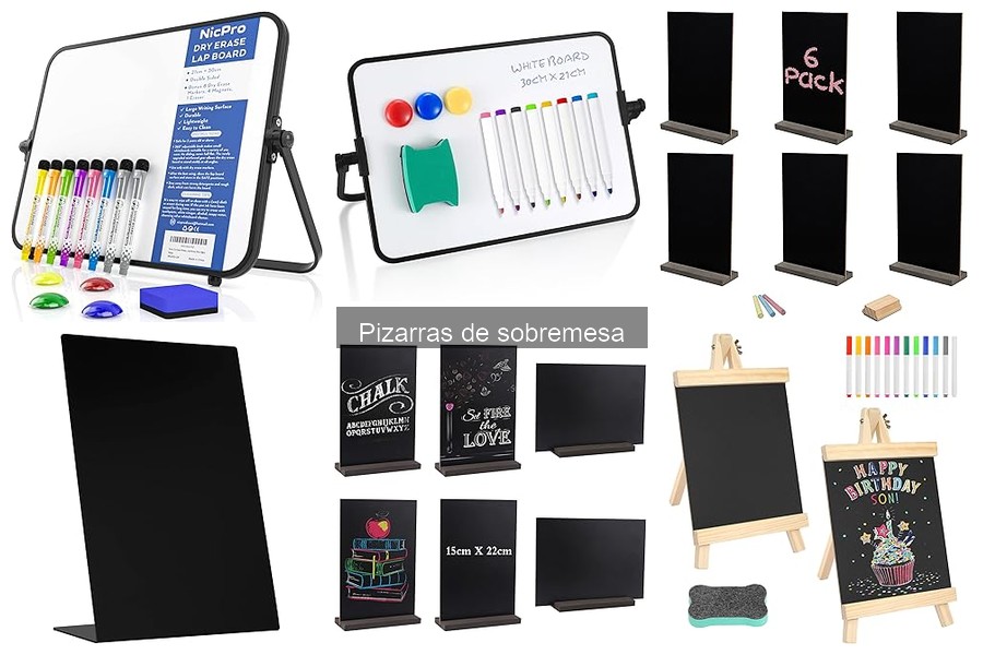 Mejores marcas de pizarras de sobremesa: comparativa 2023