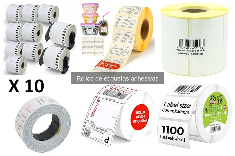 Mejores marcas de rollos de etiquetas adhesivas para restaurantes