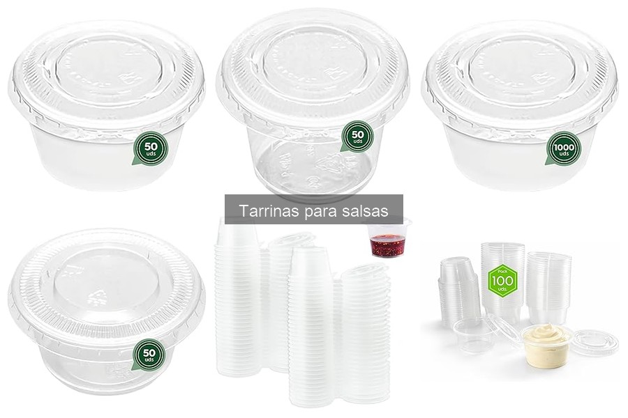 Mejores marcas de tarrinas para salsas en 2023