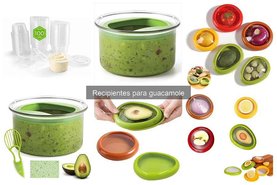Mejores materiales para recipientes de guacamole: guía