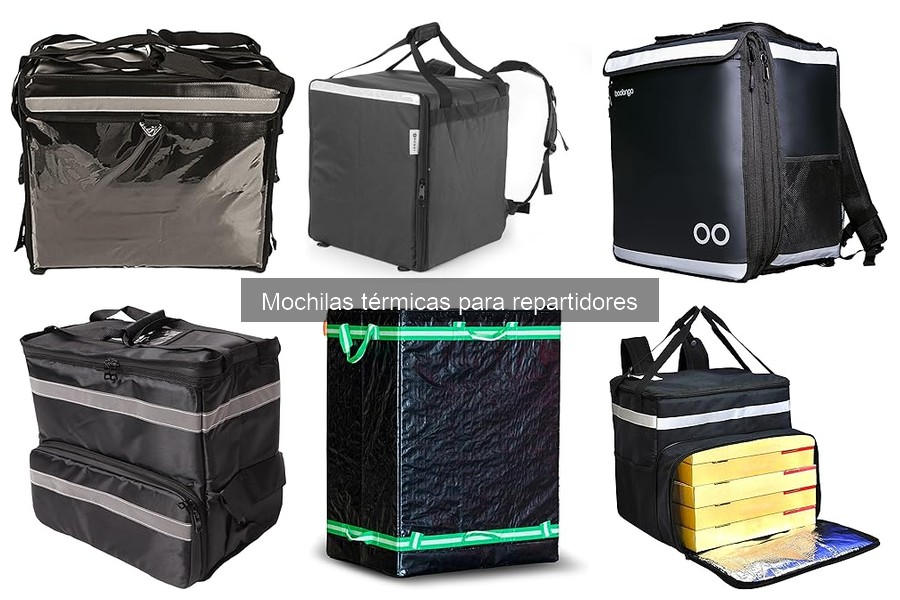 Mejores mochilas térmicas para entrega de comida en 2023