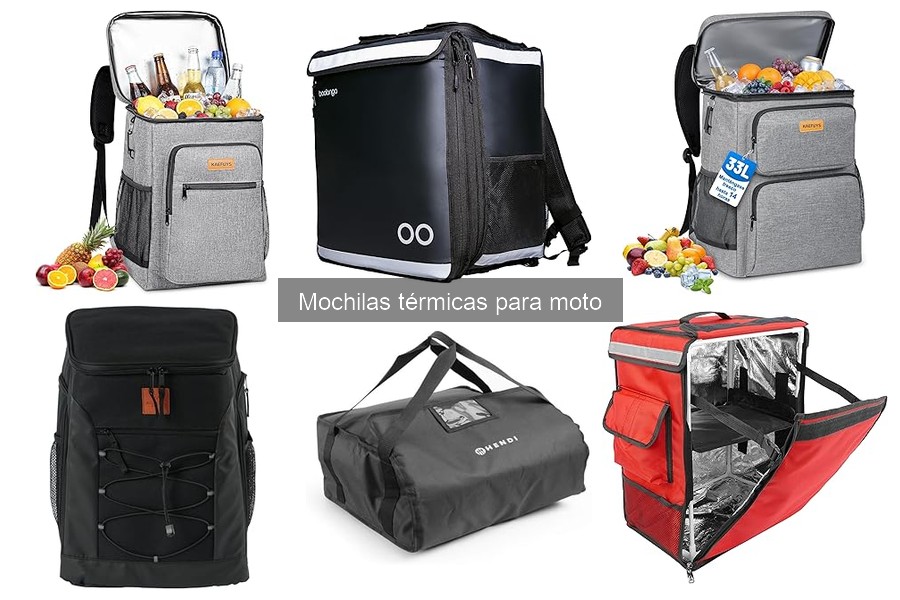 Mejores mochilas térmicas para moto en 2023: Comparativa