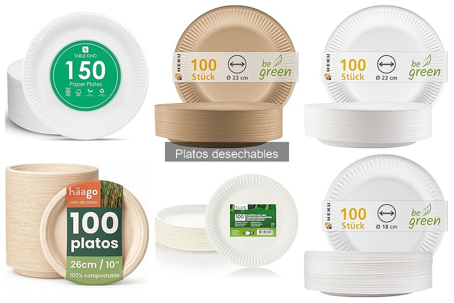 Mejores Platos Desechables según el Tipo de Comida