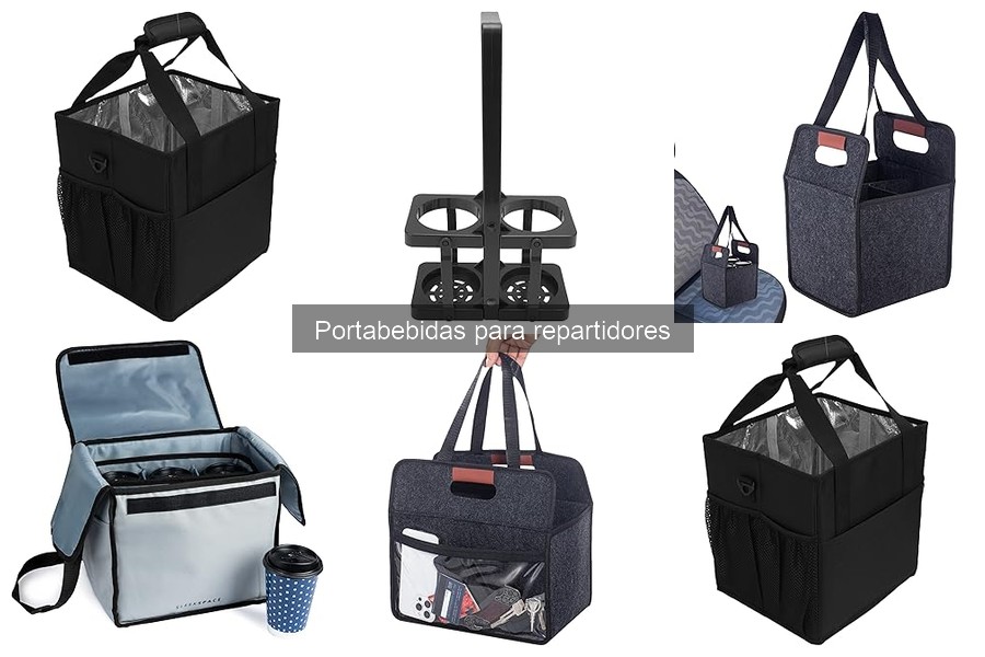 Mejores portabebidas para delivery en 2023: comparativa