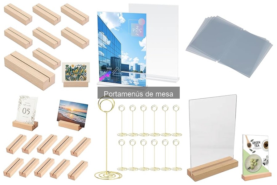 Mejores portamenús para comida rápida: comparativa 2023