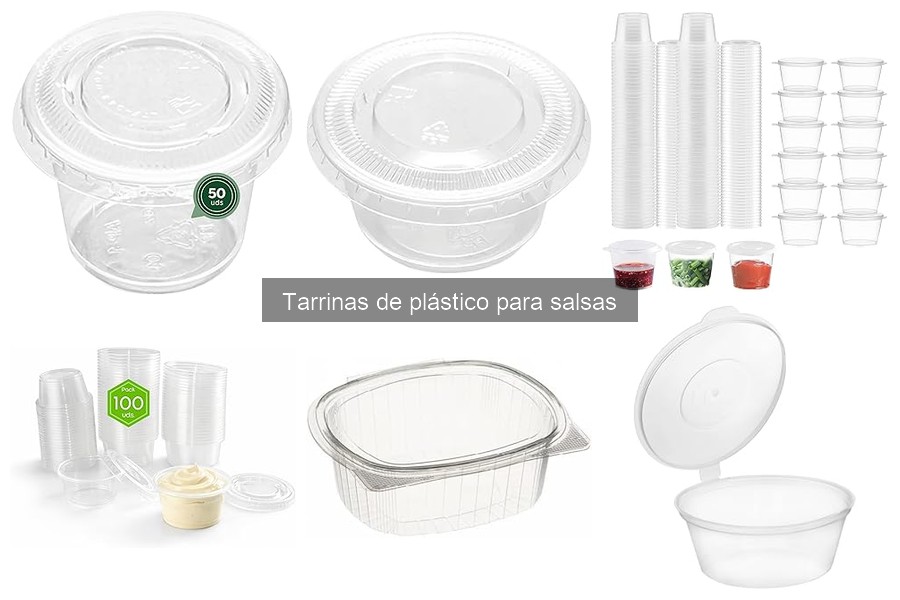 Mejores prácticas para almacenar tarrinas de plástico para salsas