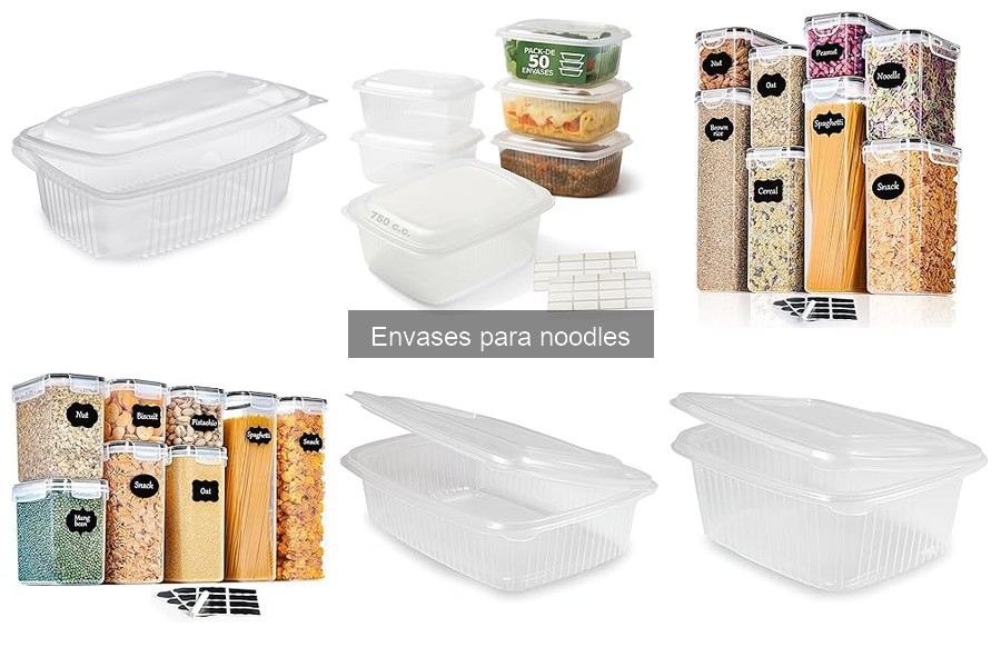 Mejores prácticas para el uso de envases para noodles