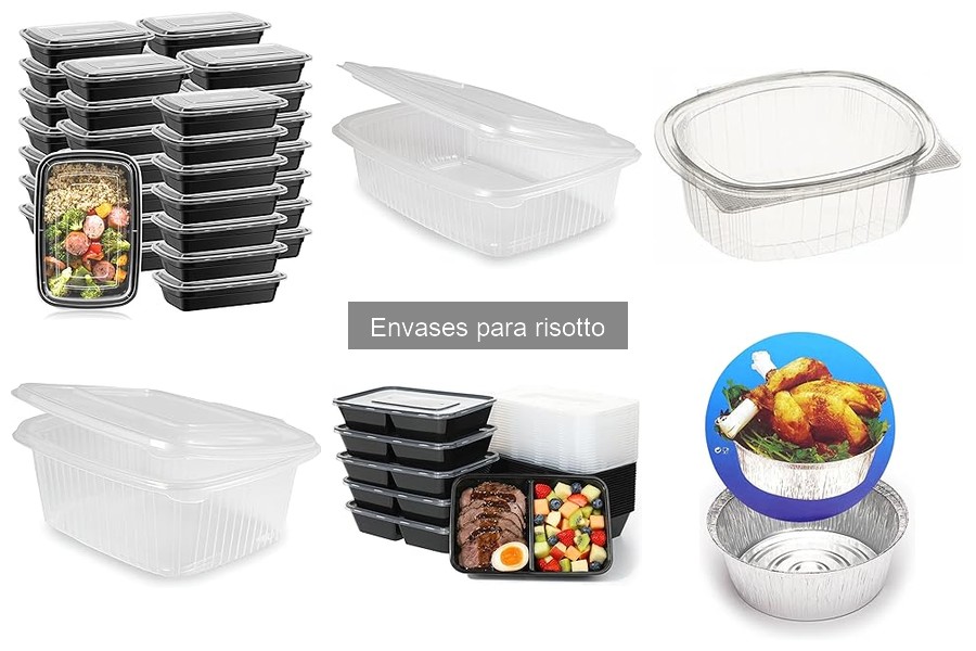 Mejores prácticas para envases de risotto en delivery