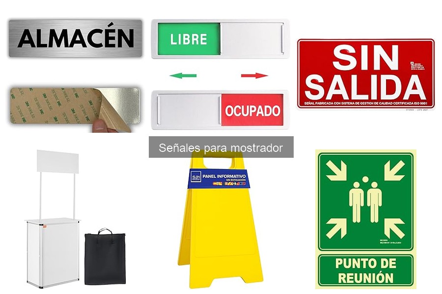 Mejores señales para mostrador en restaurantes de comida rápida