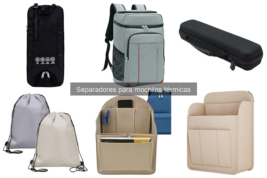 Mejores separadores para mochilas térmicas en 2023