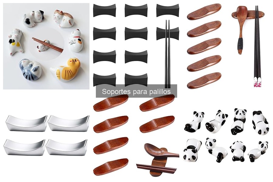 Mejores soportes para palillos en delivery y take away