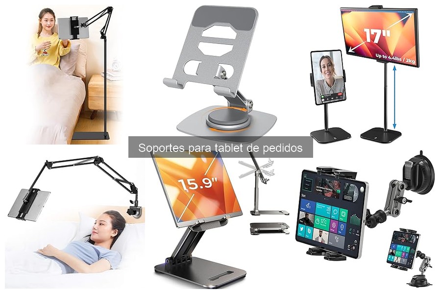 Mejores soportes para tablet de pedidos en 2023