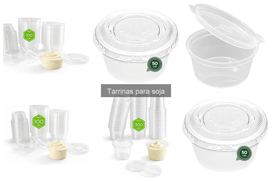 Mejores tarrinas para soja: comparativa de marcas y precios