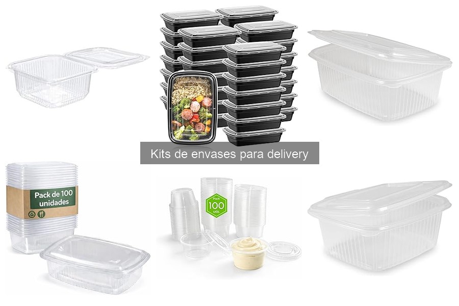 Mejores tiendas para comprar kits de envases para delivery