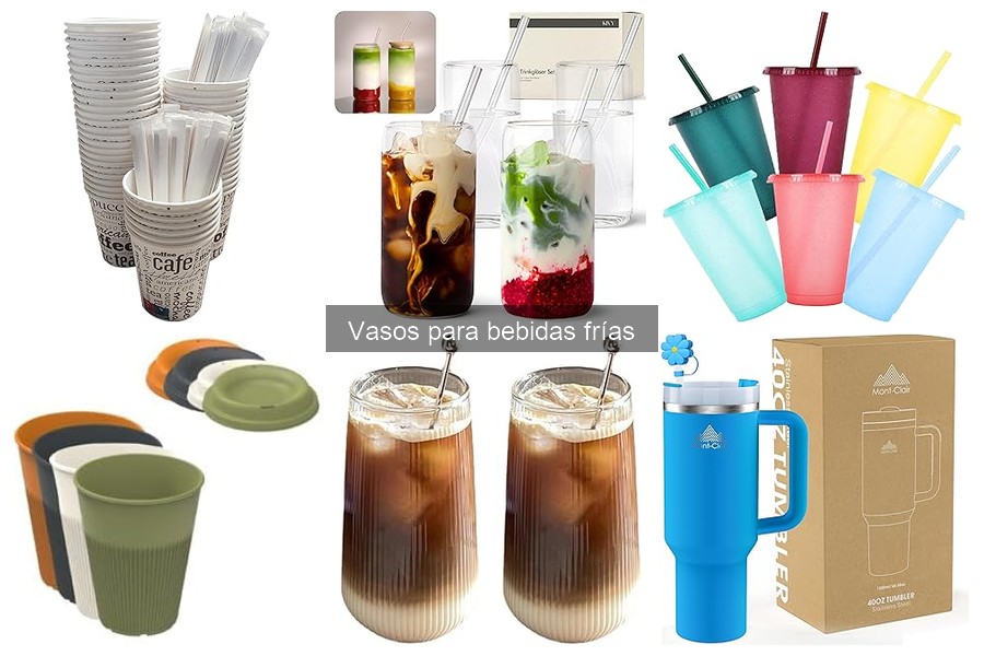 Mejores vasos para bebidas frías en restaurantes: comparativa
