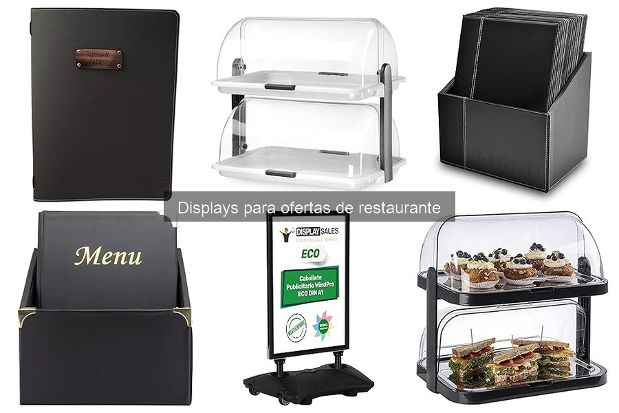 Ofertas en Displays para Restaurantes: Descuentos y Tips